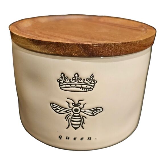 RAE DUNN Crown Icon Bee Stackable Cellars - Picture 3 of 5